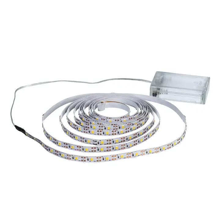 Bande lumineuse LED WELPUR alimentée par piles pour salon arrière-plan télévision chambre à coucher éclairage cuisine flexible et décorative