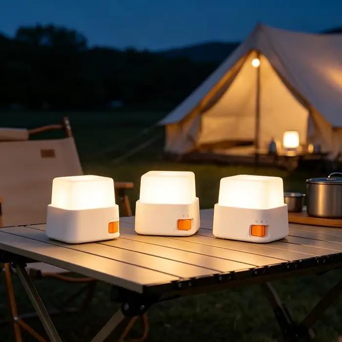 Veilleuse LED rechargeable clavier design moderne pour ambiance douce et confortable usage quotidien vacances famille