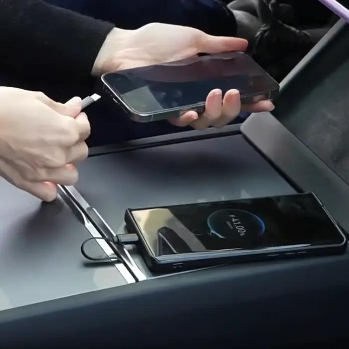 Hub d'extension de console centrale pour Tesla Model 3/Y