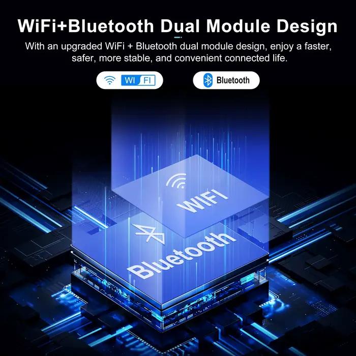 Wifi interrupteur tactile mural ue aucun fil neutre requis
