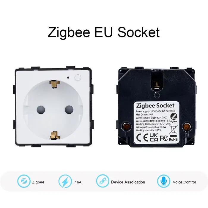 TAWOIA ZigBee prise murale fonction clé partie bricolage moniteur de puissance intelligent prises de