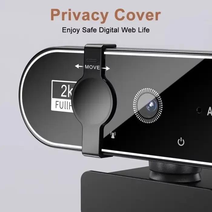 4K 2K 1080P Autofocus Webcam Full HD caméra Web pour ordinateur portable Windows IOS PS5 avec Microphone appel vidéo Gamer spectacle en direct