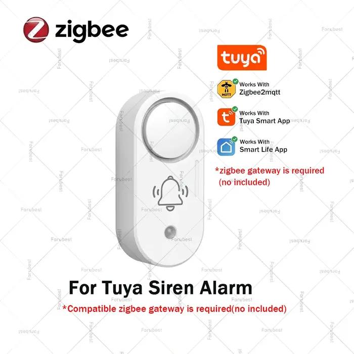 Sirène d'alarme intelligente Zigbee