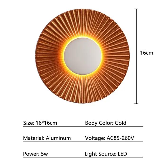 Moderne intérieur mur LED lampe salon chambre lampes de chevet créatif TV fond applique murale Loft escalier maison lumi
