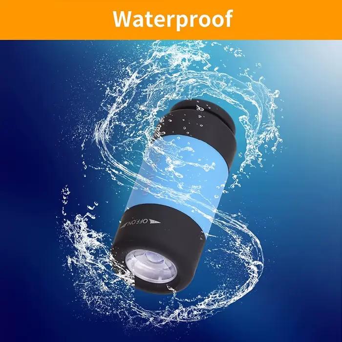 Mini torche LED lampe de poche Rechargeable Portable porte-clés interrupteur rotatif étanche Camping