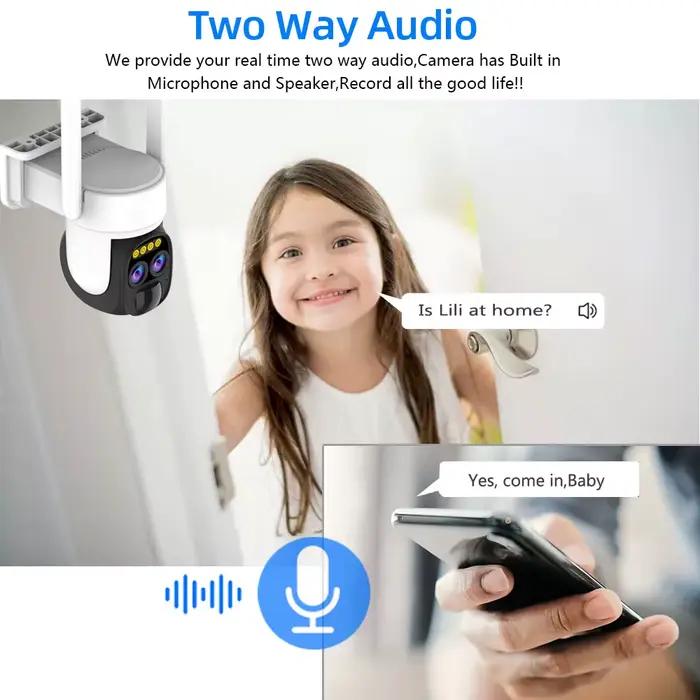 O-Kam App Smart Solar 10X Zoom WIFI caméras de sécurité avec panneaux solaires 8MP 4K HD couleur Vision nocturne PTZ Surveillance caméra IP