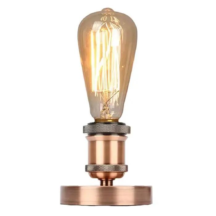Douille de lampe E27 E26 Vintage industriel plafonnier rétro Style Edison support d'ampoule avec pla
