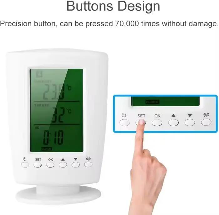 ThermoandreWireless-Prise de contrôle de température LCD