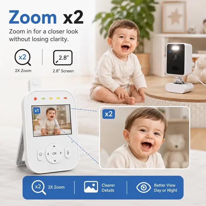 Babyphone intelligent avec caméra vidéo 2