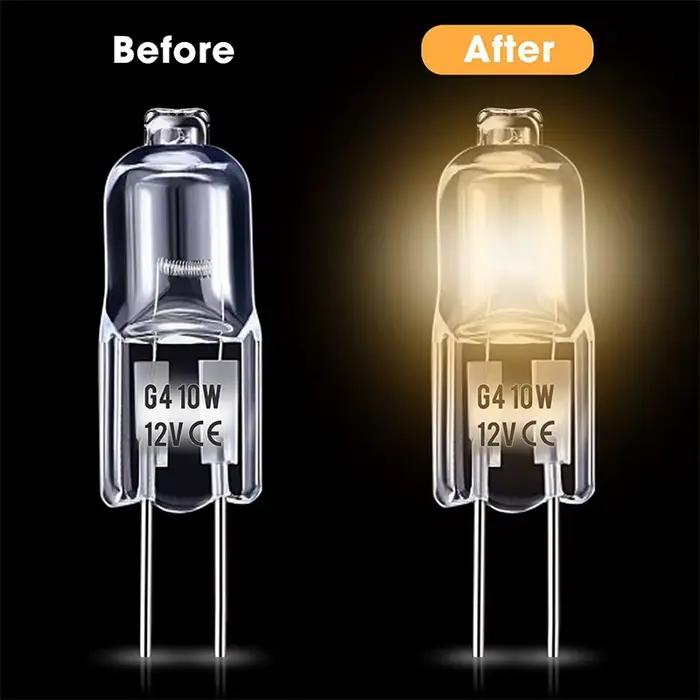 10/50/100 pièces G4 12V 10W 20W ampoules LED