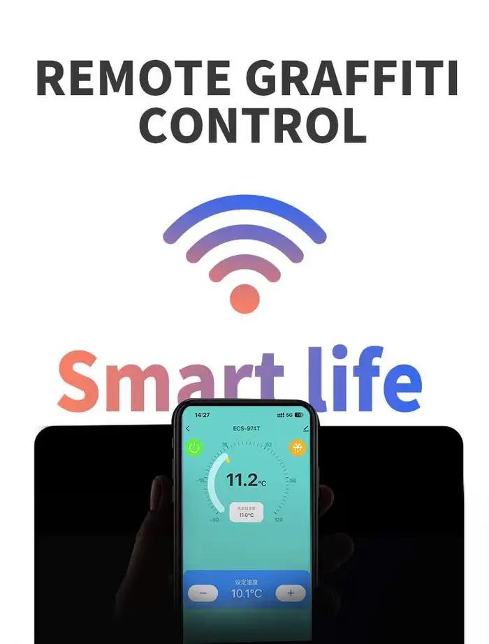 Contrôleur de température WiFi intelligent -50 ~ 110 ℃ Thermostat numérique pour congélateur