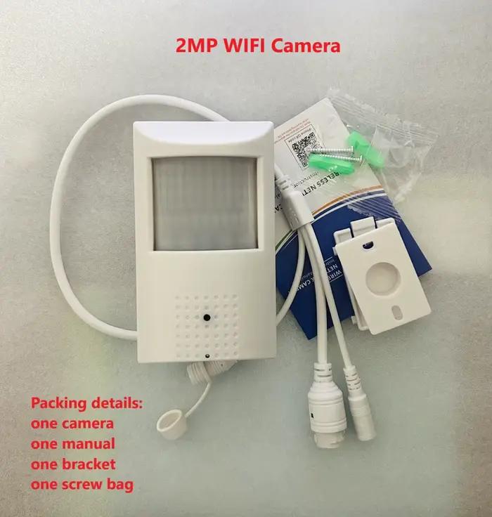 Caméra IP WiFi Intelligente Tuya, Design Coque PIR, Caméra de Sécurité Intérieure Discrète, 2MP 5MP,