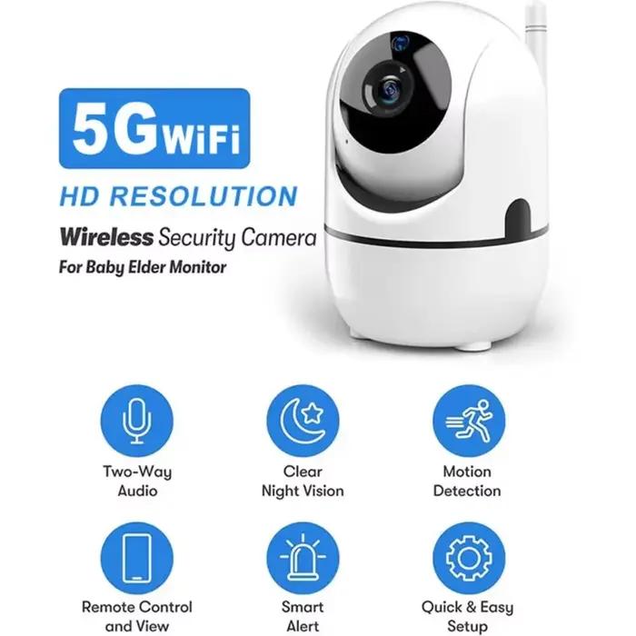 Caméra IP WiFi Miniature Intelligente Lenovo avec Suivi Automatique 1080P Vision Nocturne Complète Sécurité Sans Fil Vidéosurveillance Vidéo Bébé Occasions Spéciales