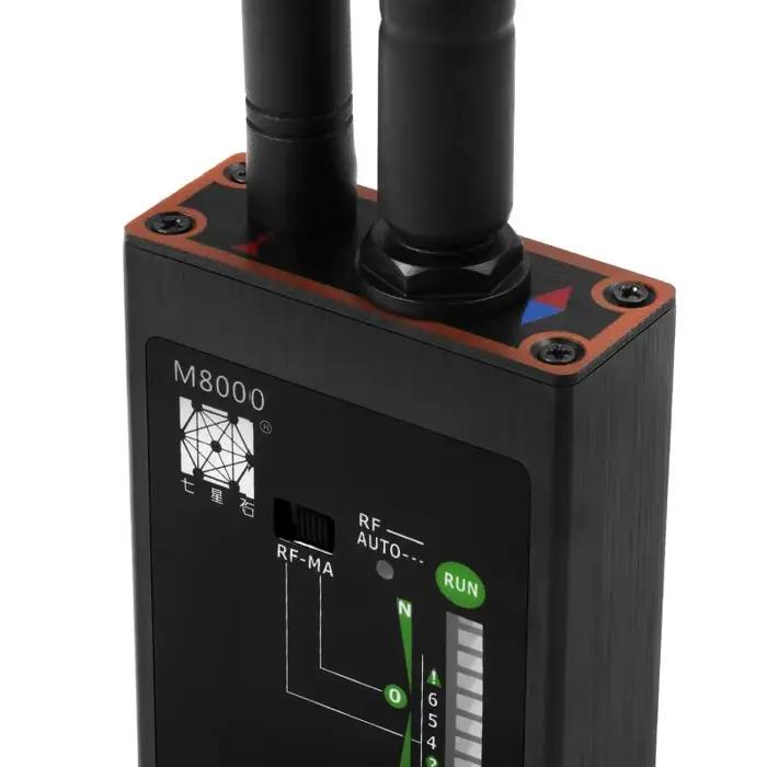 Détecteur de Bug RF M8000 et détecteur de caméra X GPS