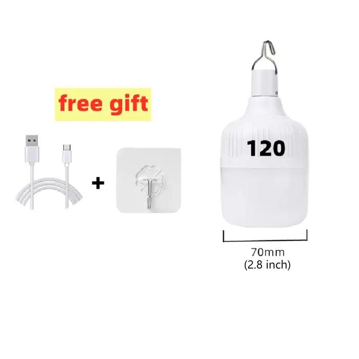 USB Rechargeable LED multifonctionnel lumières de secours maison extérieure lanternes portables lampe