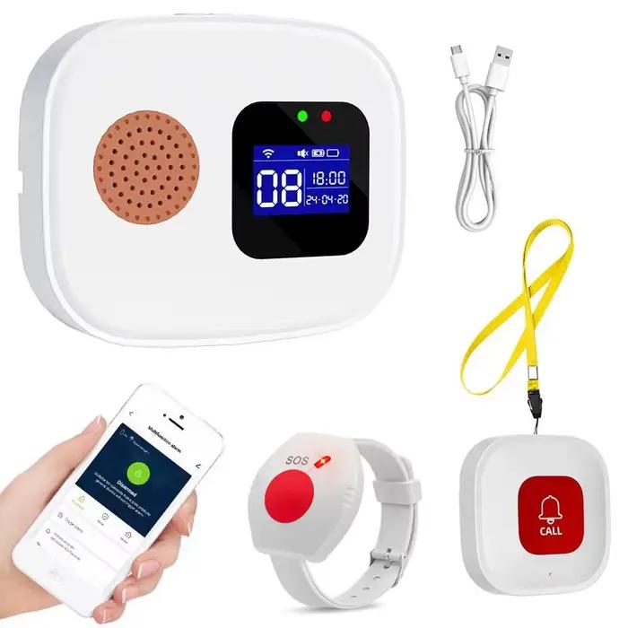 Bouton d'urgence SOS Tuya pour personnes âgées système d'appel d'urgence avec sirène pour personnes dépendantes et aidants familiaux occassions spéciales