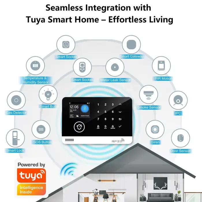Système d'alarme intelligent sans fil pour la maison