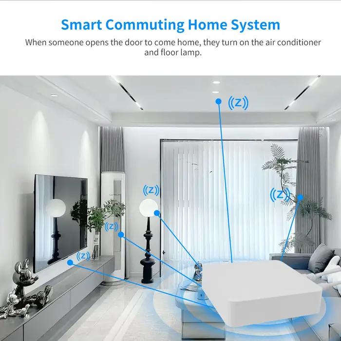 Tuya Zigbee Hub panneau de commande pour maison intelligente passerelle filaire automatisation résidentielle contrôle