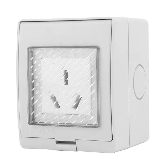 Prise étanche Standard australienne IP55 extérieure 16A 250V 1 Gang AU