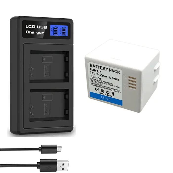 Batterie au Lithium 2440mAh 7.2V pour Arlo Pro Compatible avec Caméra de Surveillance Pro 2 Blanc Bleu Jaune Noir Occasions Spéciales Sécurité Durables