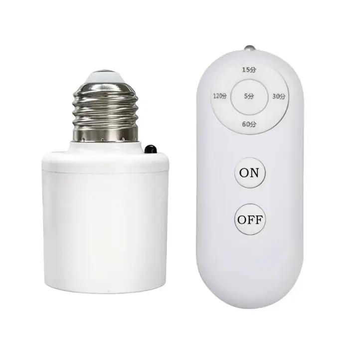 E27 110V 220V maison Multi interrupteur d'éclairage 60W télécommande sans fil minuterie intelligente