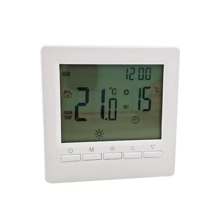 Thermostat de chaudière à gaz numérique alimenté par batterie