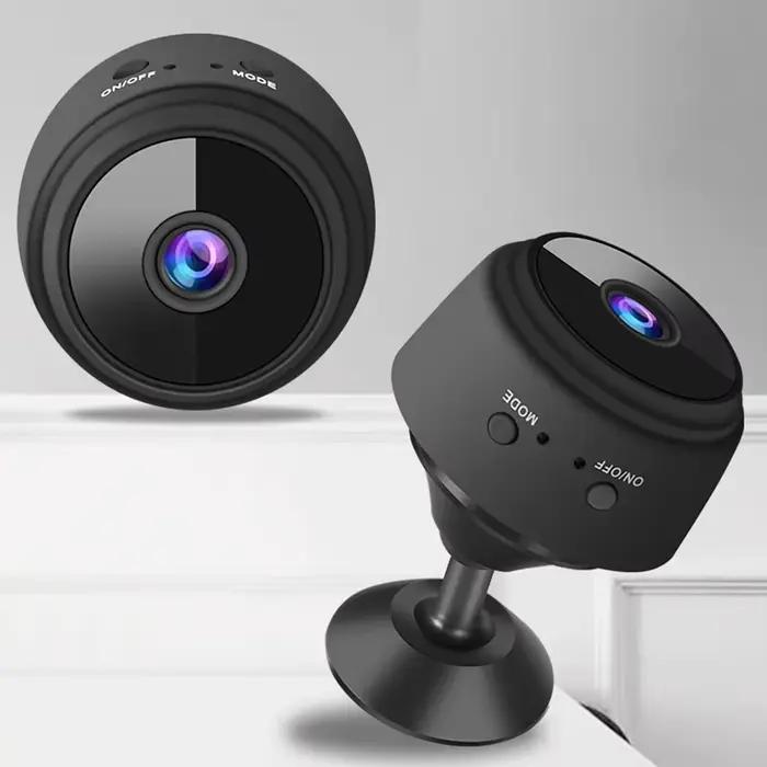 Caméra de surveillance A9 sans fil haute définition pour sécurité à domicile et surveillance de bébés et animaux de compagnie