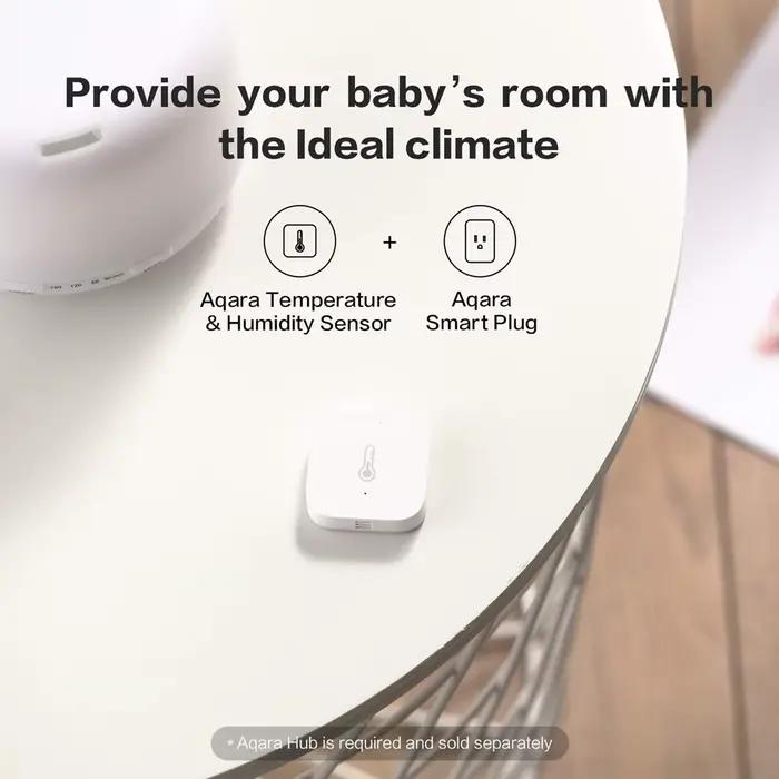 Aqara capteur de température et d'humidité Zigbee environnement de pression d'air intelligent contrôle