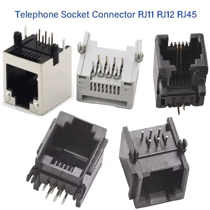 Connecteur de prise téléphonique RJ11 RJ12 RJ45