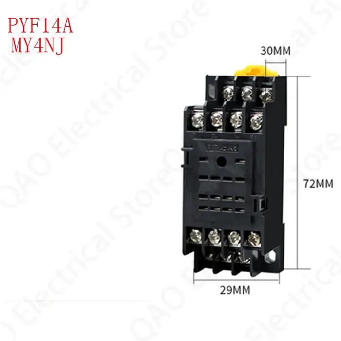 Prise de Base de relais PTF08A PYF08A PYF14A pour LY2NJ MY2NJ MY4NJ