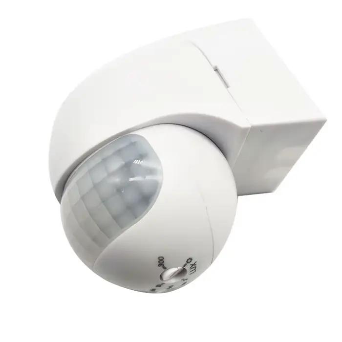 Système d'alarme de sécurité domestique ESUMZ avec capteur de mouvement infrarouge PIR extérieur à 180 degrés pour maison et entreprise occasions variées