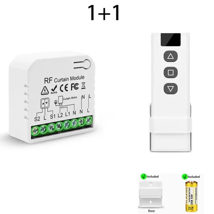 Moteur de volet roulant sans fil RF 433Mhz