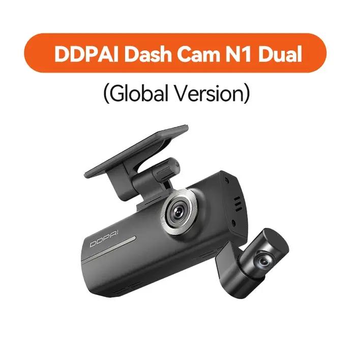 DDPAI Dash Cam N1 double enregistrement avant et arrière NightVIS 1296P