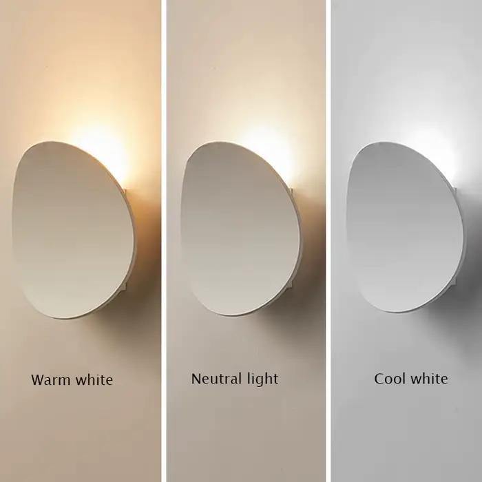 Applique murale LED en aluminium pour porche extérieur