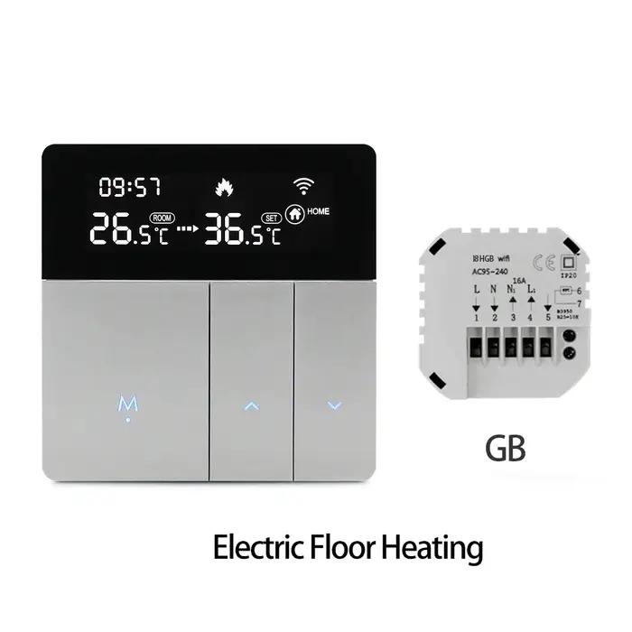Thermostat de sol chaud Wifi