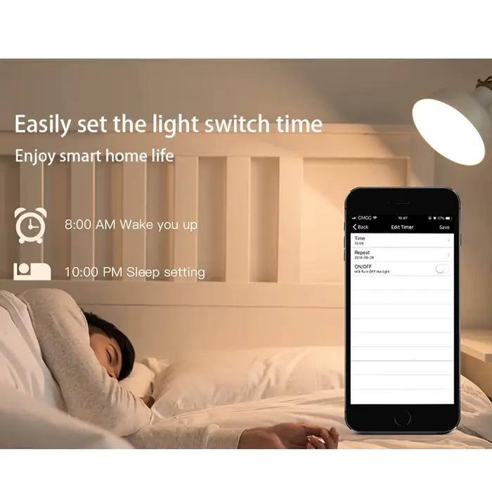 Ampoule intelligente WiFi E27 à intensité variable