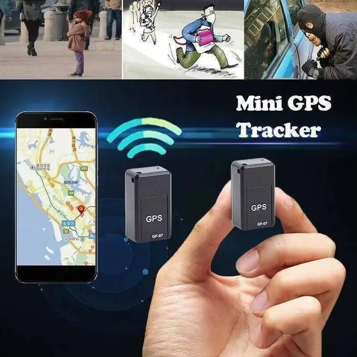 GF 07 Mini traqueur GPS de voiture dispositif de suivi GPS en temps réel positionneur de Message SIM magnétique
