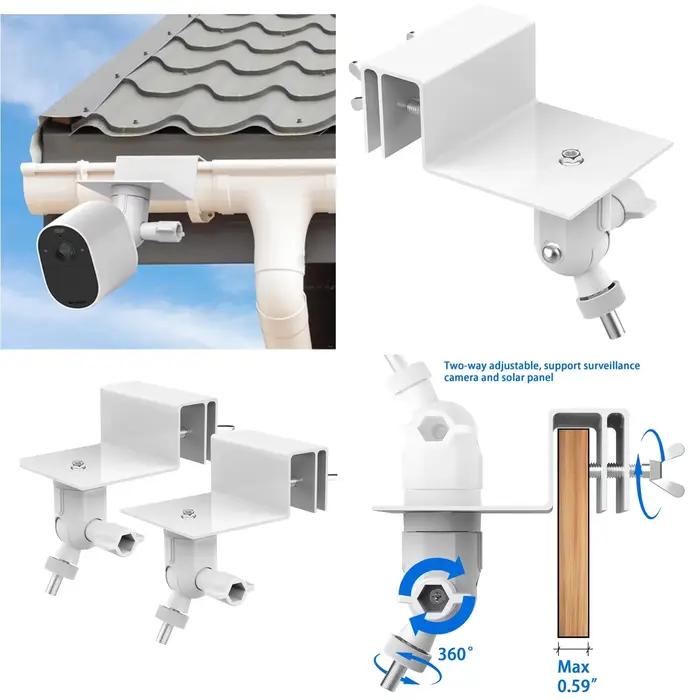 Support robuste et résistant aux intempéries pour appareils photo Eufy compatible avec divers modèles pour surveillance maison et boutique occasions spéciales
