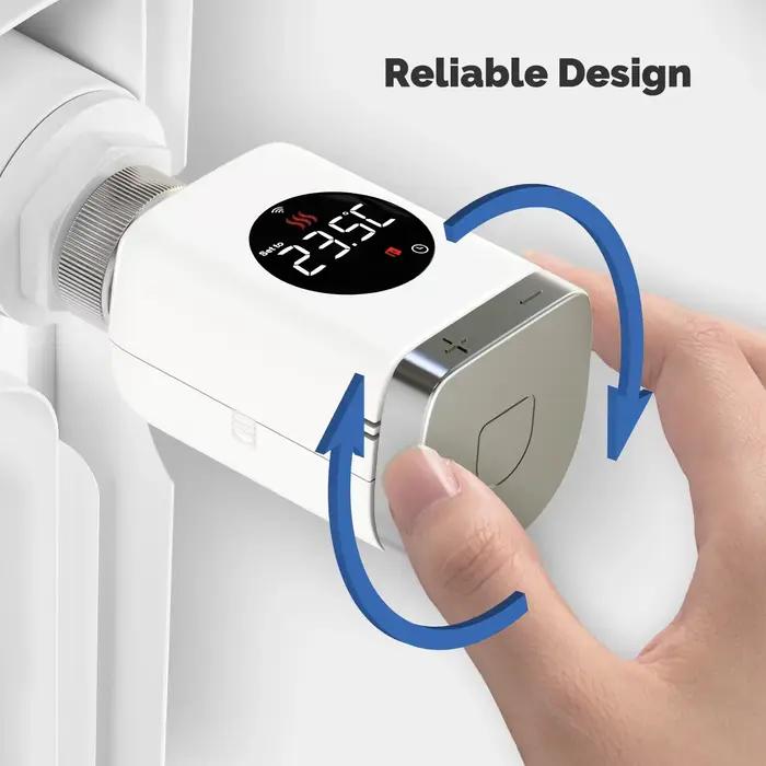 MOES – vanne de radiateur thermostatique intelligente Wifi/Zigbee