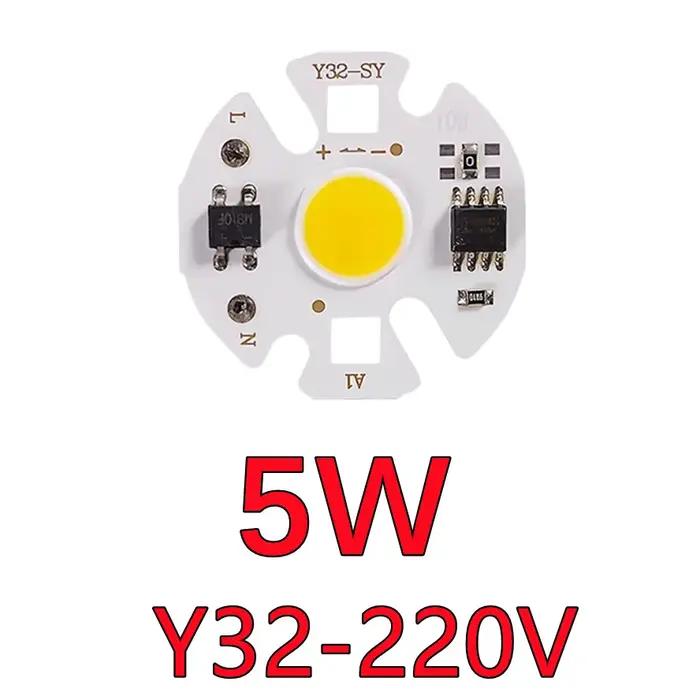 Lampe LED COB Smart IC pour Projet d'éclairage Intérieur Extérieur Blanc Froid Naturel Brun Gris Foncé Ivoire Lavande Multi Or Vert Armée Blanc Chaud
