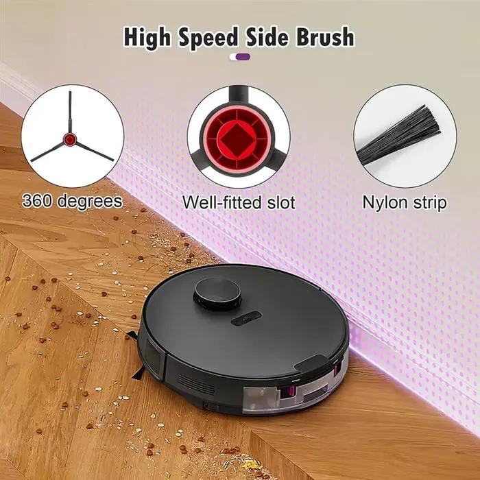 Pièces de rechange pour aspirateur Robot Eureka E20 Plus, brosse en caoutchouc, brosses de balayage
