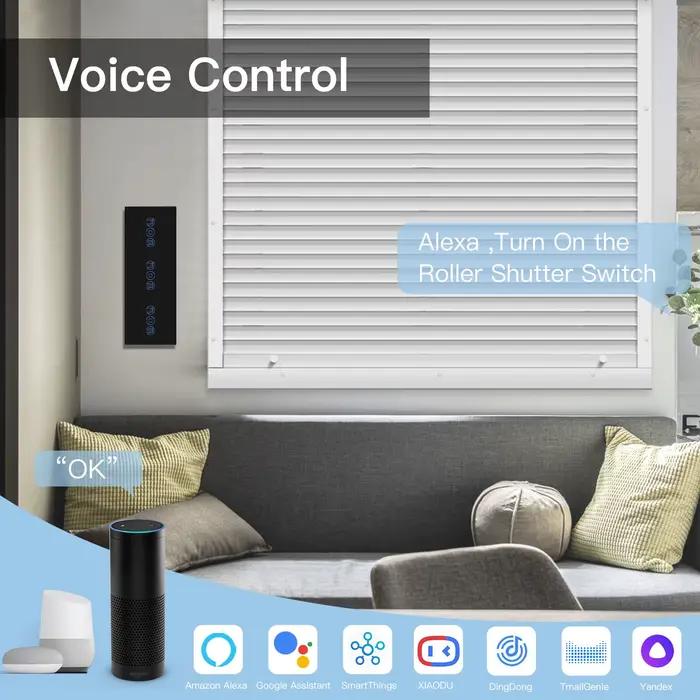 BSEED Wifi interrupteur de volet roulant Triple