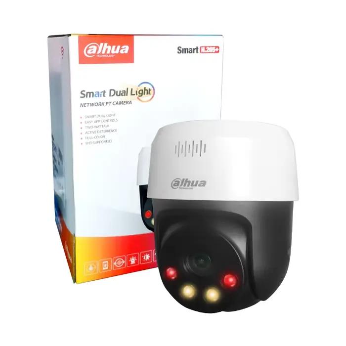 Caméra de sécurité Dahua 5MP intelligente à double éclairage réseau WizSense PT avec détection humaine