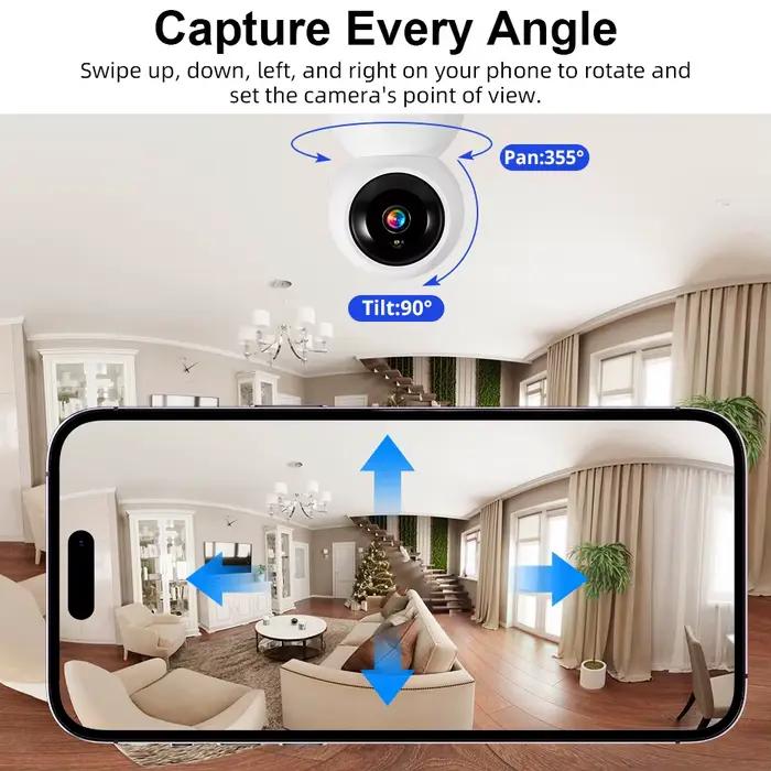 Tuya Smart WiFi IP animaux caméra sécurité à domicile chien chats