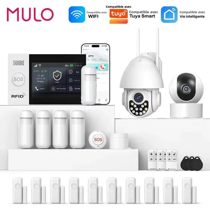 Système d'alarme de sécurité domestique intelligent PGST 4G GSM WIFI