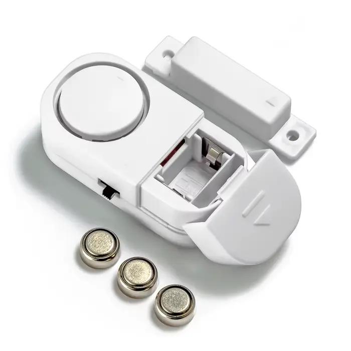 1pc porte capteur magnétique fenêtre alarme 90db sécurité sans fil maison