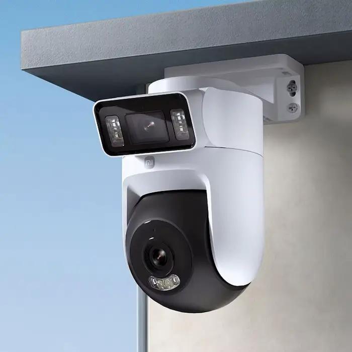 2025 Xiaomi caméra extérieure 4 double objectif 3K IP66 étanche couleur Vision nocturne AI détection humaine caméscope pour Mi Home APP