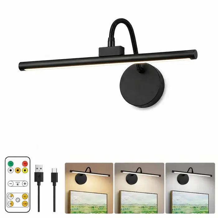 Lampe à LED sans fil pour tableau avec télécommande