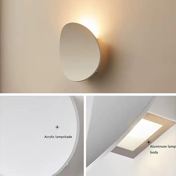 LED extérieur porche applique murale en aluminium