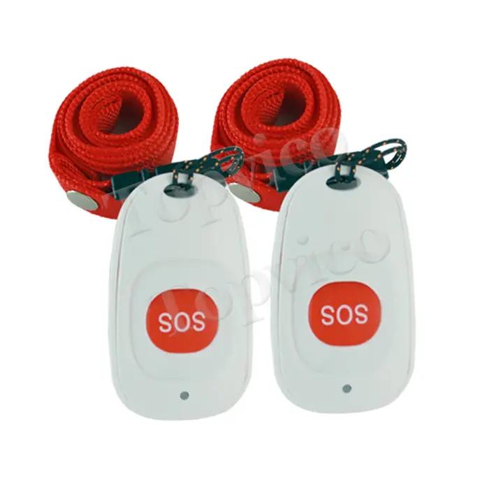 Topvico bouton de panique WiFi pour personnes âgées alerte de chute de vie d'urgence Tuya alarme SOS intelligente appel